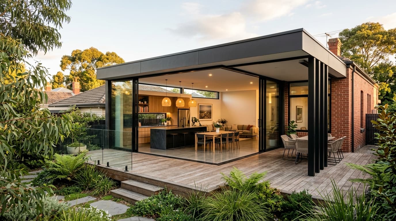 Glass Rear Extensions: Why Melbourne Homeowners Are Choosing Open-Plan Living