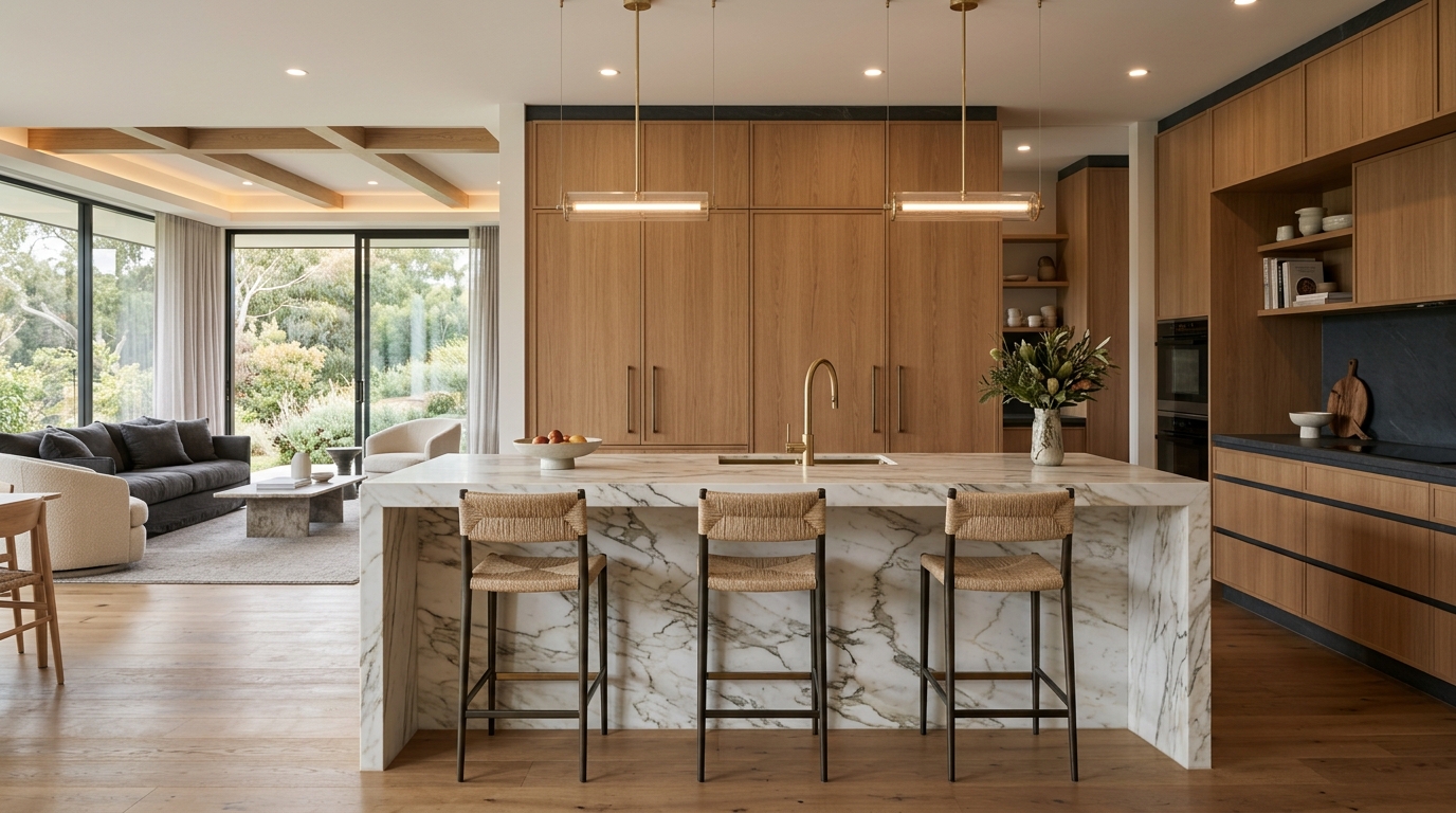 Vaucluse Open-Plan Kitchen & Living