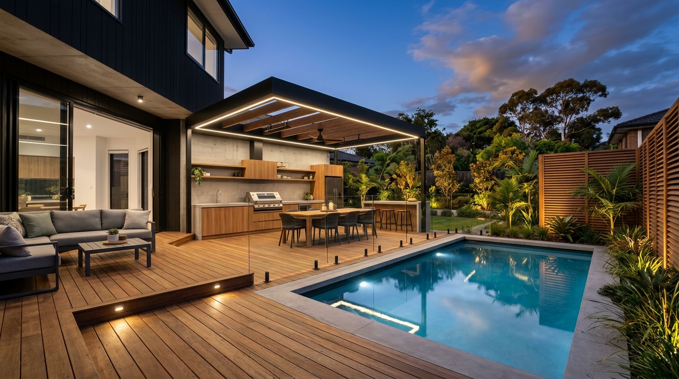 Outdoor Alfresco & Pool Deck